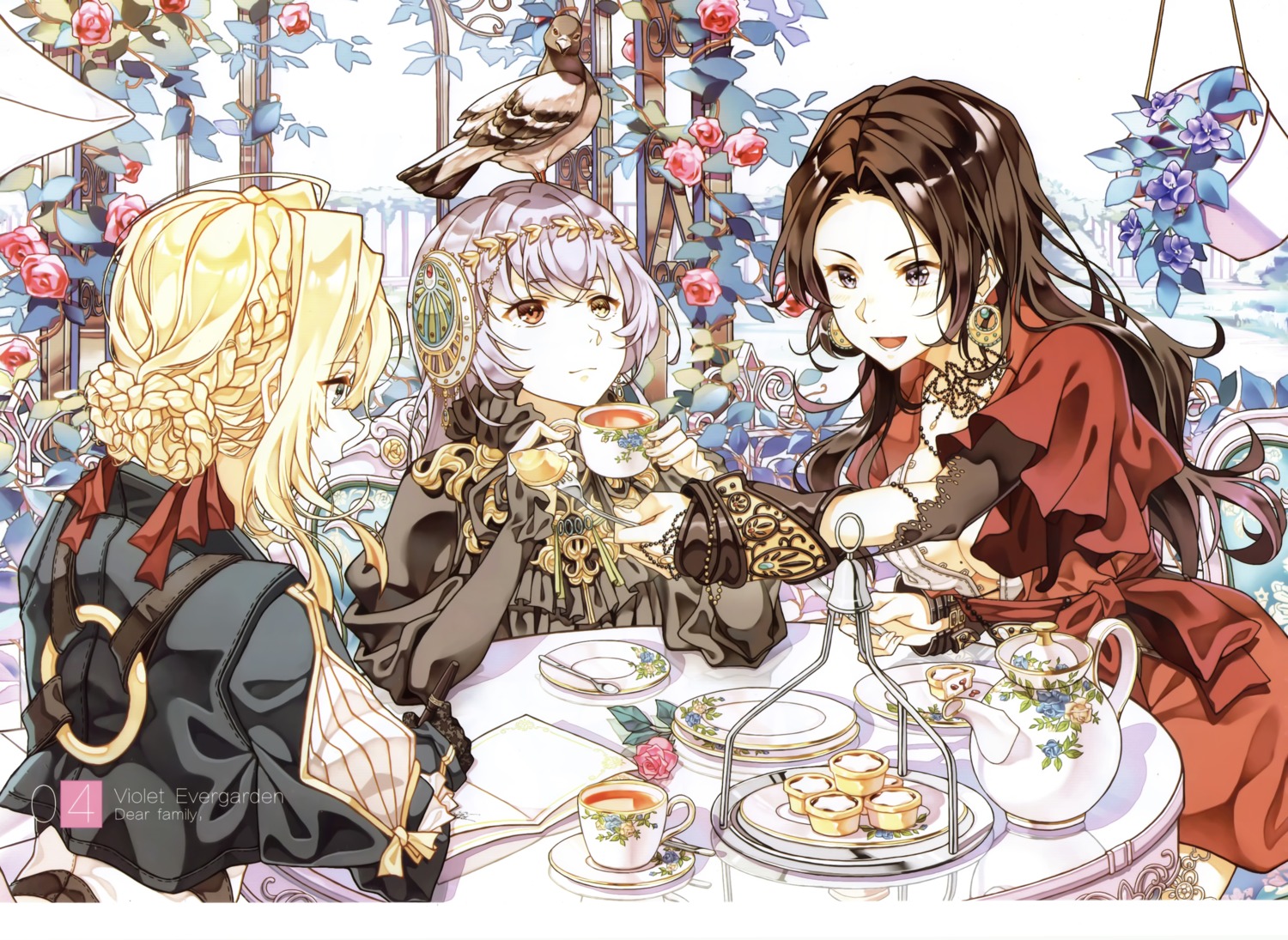 Cheese Kang Violet Evergarden Cattleya Baudelaire Violet Evergarden